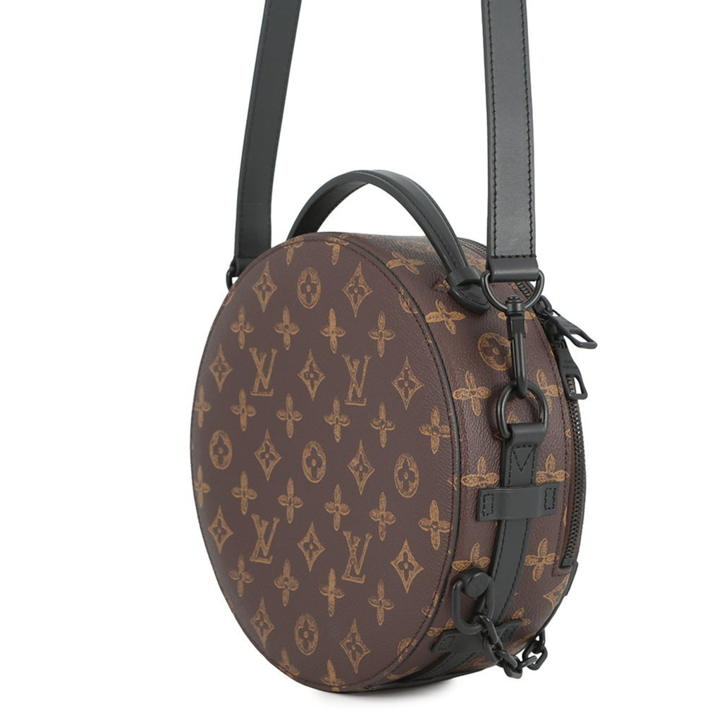 Louis Vuitton Noir Monogram Shoulder Bag (Pre-Owned)
