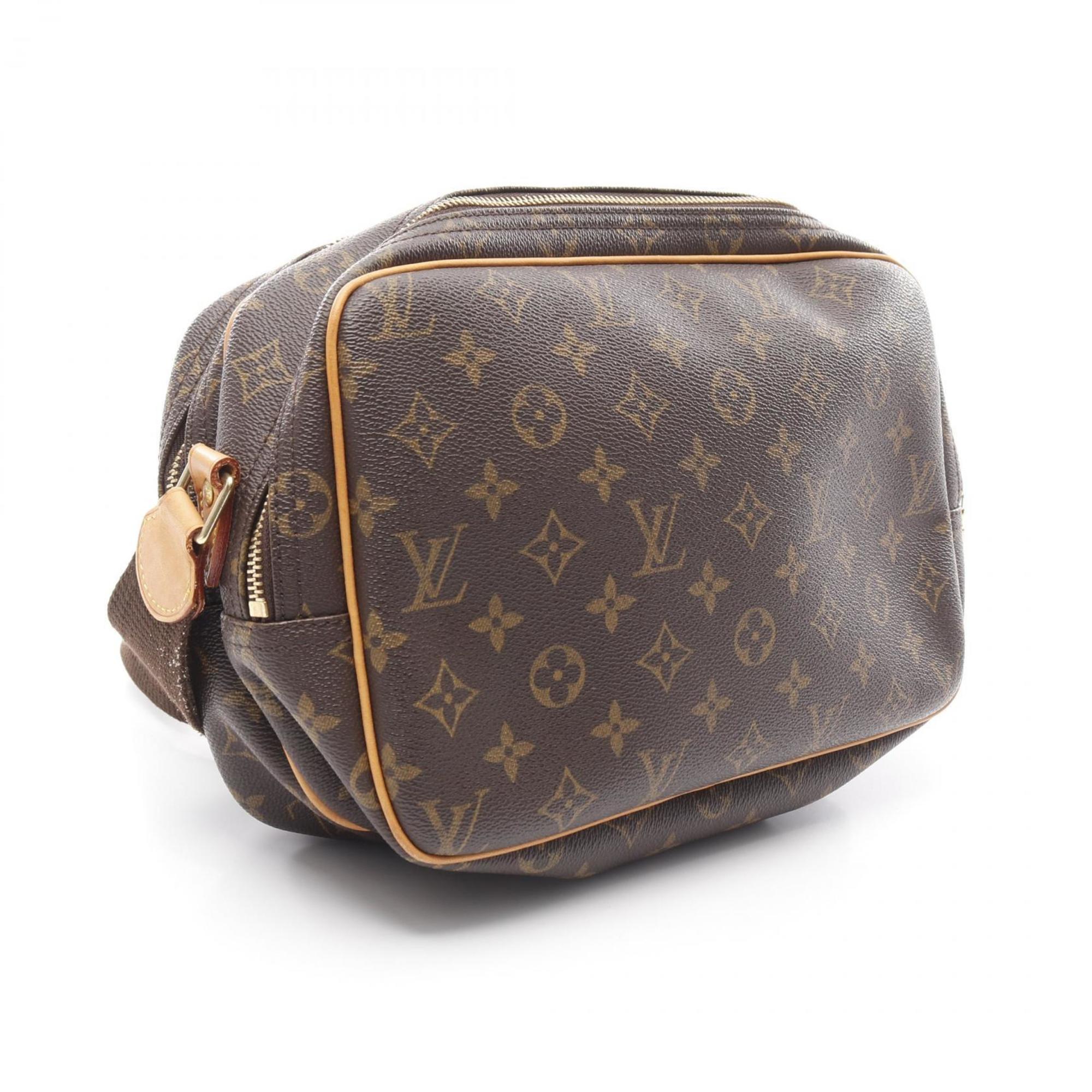 Louis Vuitton Brown Monogram Coated Canvas Shoulder Bag (Pre-Owned)