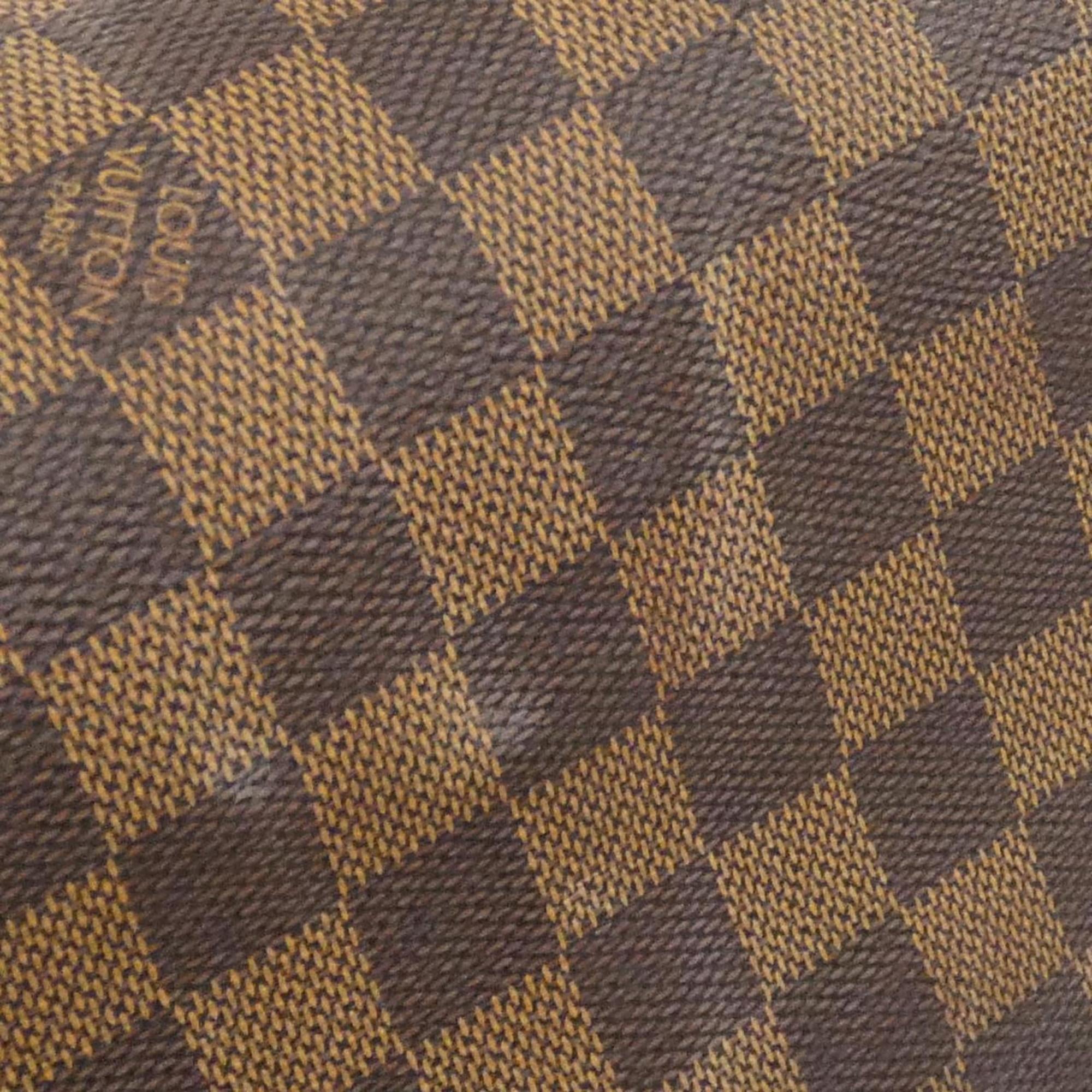 Louis Vuitton Ebene Coated Canvas Boston Bag (Pre-Owned)