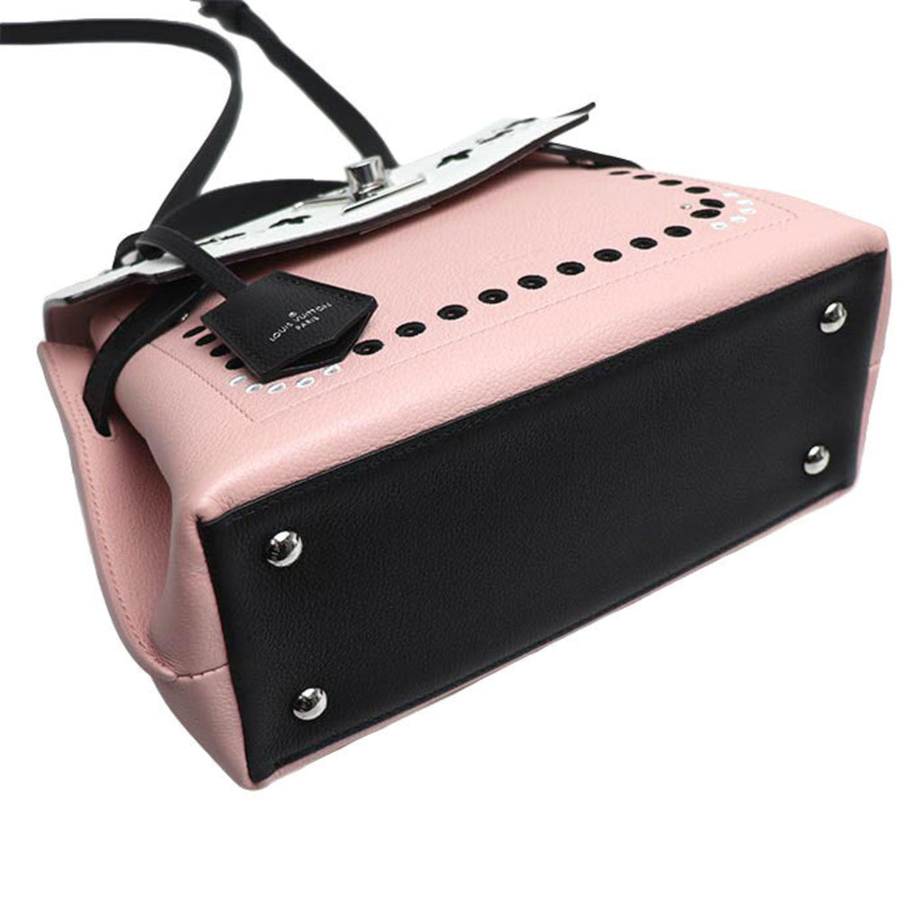 Louis Vuitton Multi-Color Pink Leather Shoulder Bag (Pre-Owned)
