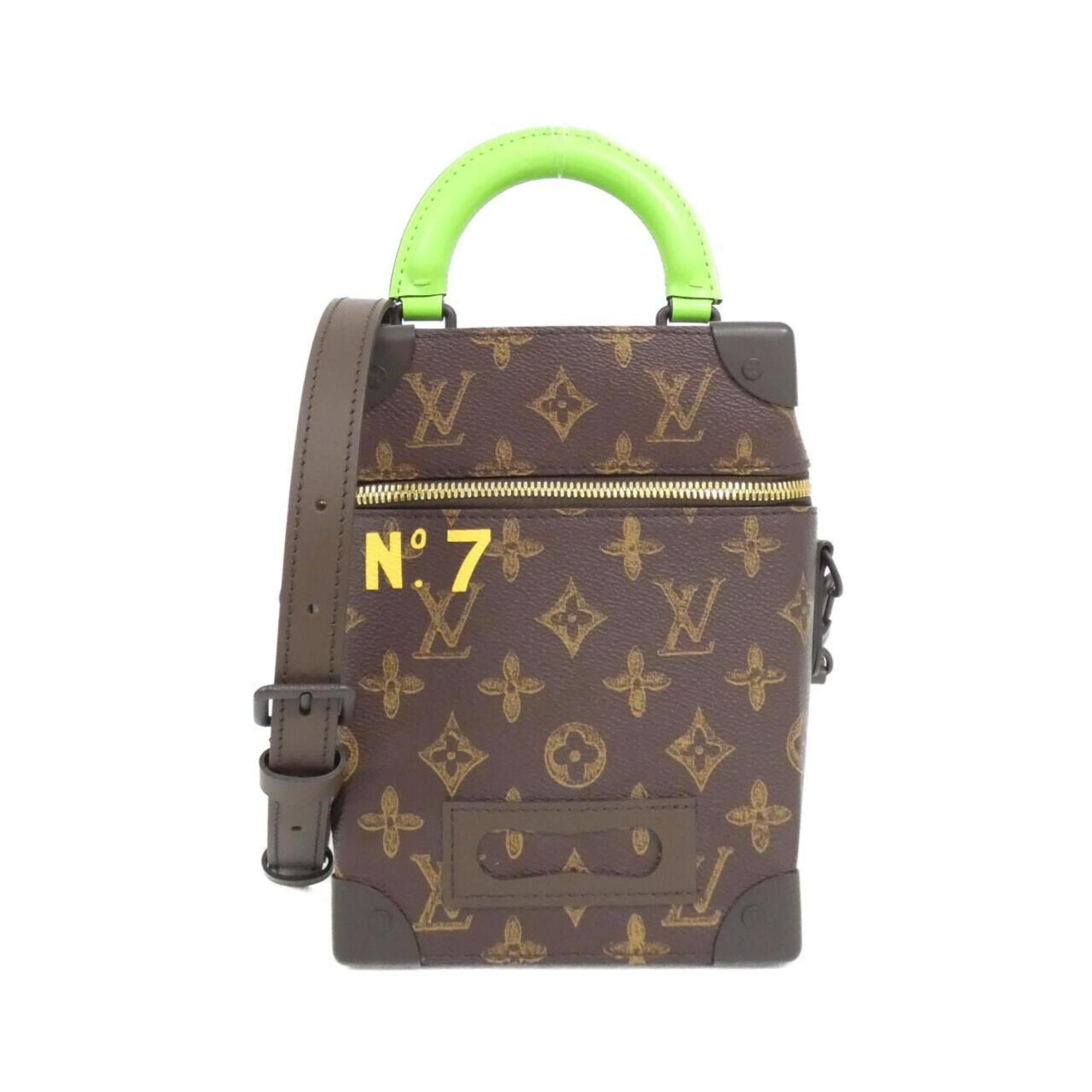 Louis Vuitton Marron Coated Canvas Handbag (Pre-Owned)