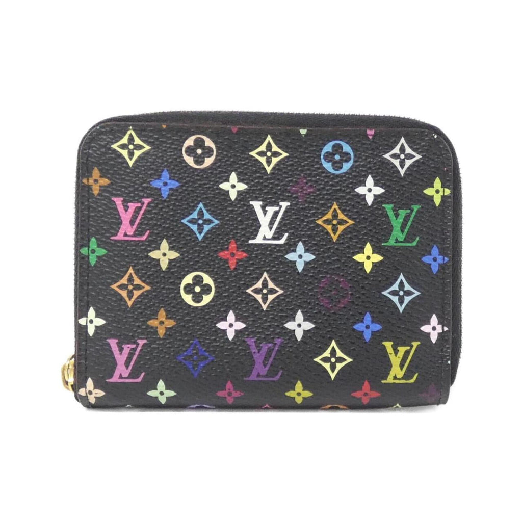 Louis Vuitton Black Grenade Coated Canvas Coin Purse/Coin Case (Pre-Owned)