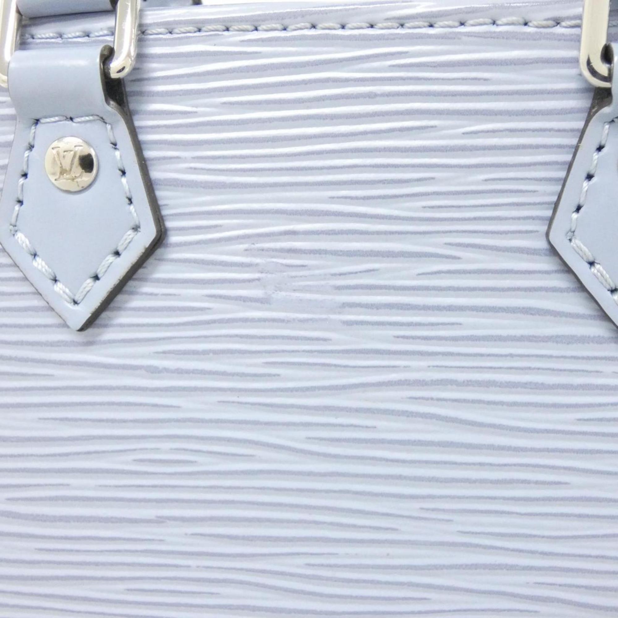 Louis Vuitton Light Blue Leather Handbag (Pre-Owned)