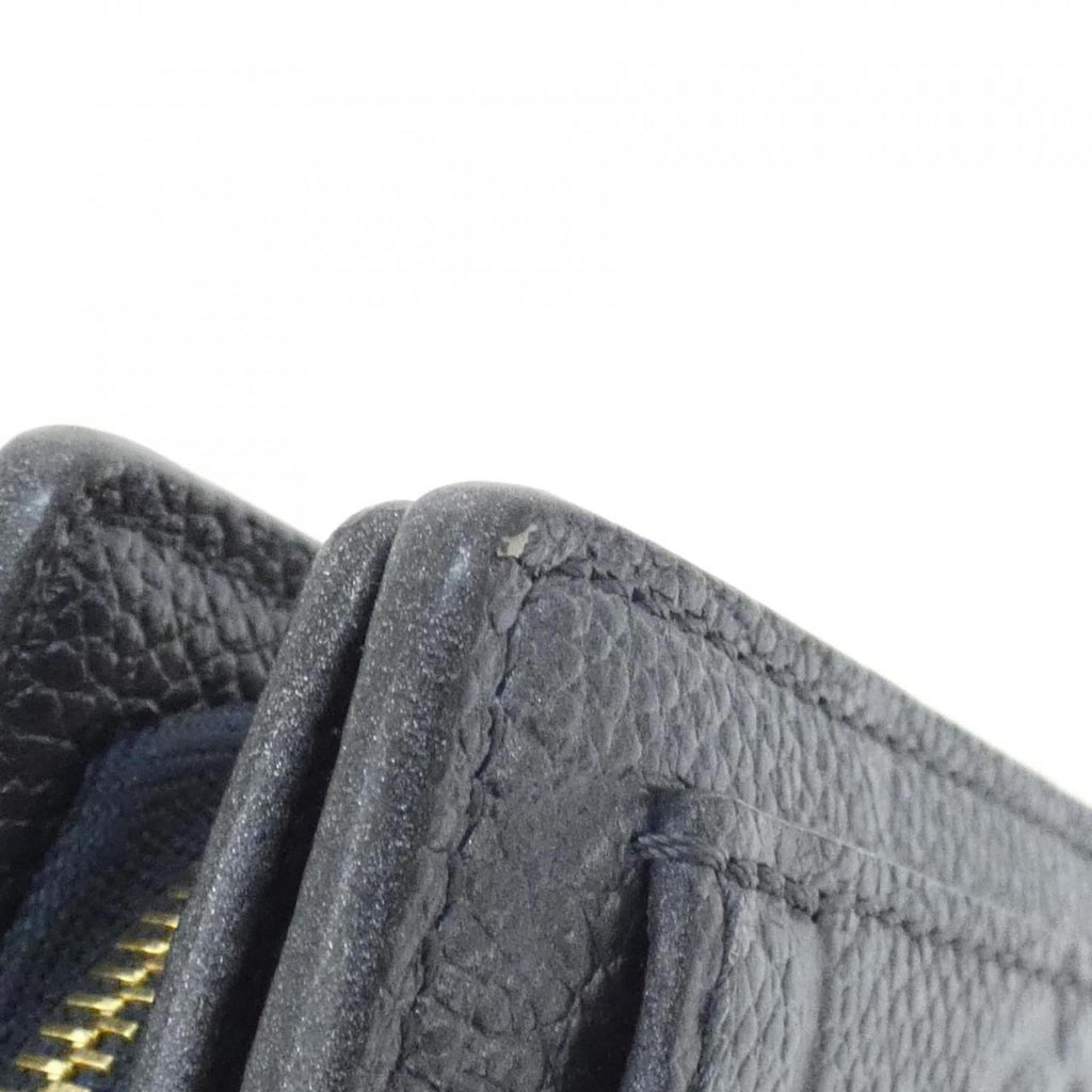 Louis Vuitton Monogram Empreinte Navy Leather Wallet (Bi-Fold) (Pre-Owned)