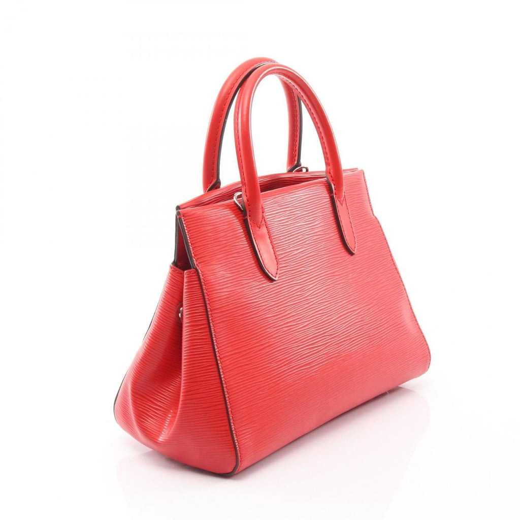 Louis Vuitton Coquelicots Red Color Epi Leather Handbag (Pre-Owned)