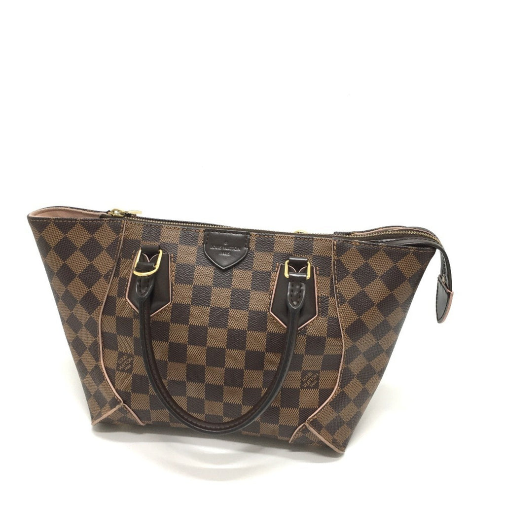 Louis Vuitton Damier Brown Rose Ballerine Damier Canvas Tote Bag (Pre-Owned)