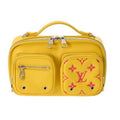 Louis Vuitton Jaune Leather Shoulder Bag (Pre-Owned)