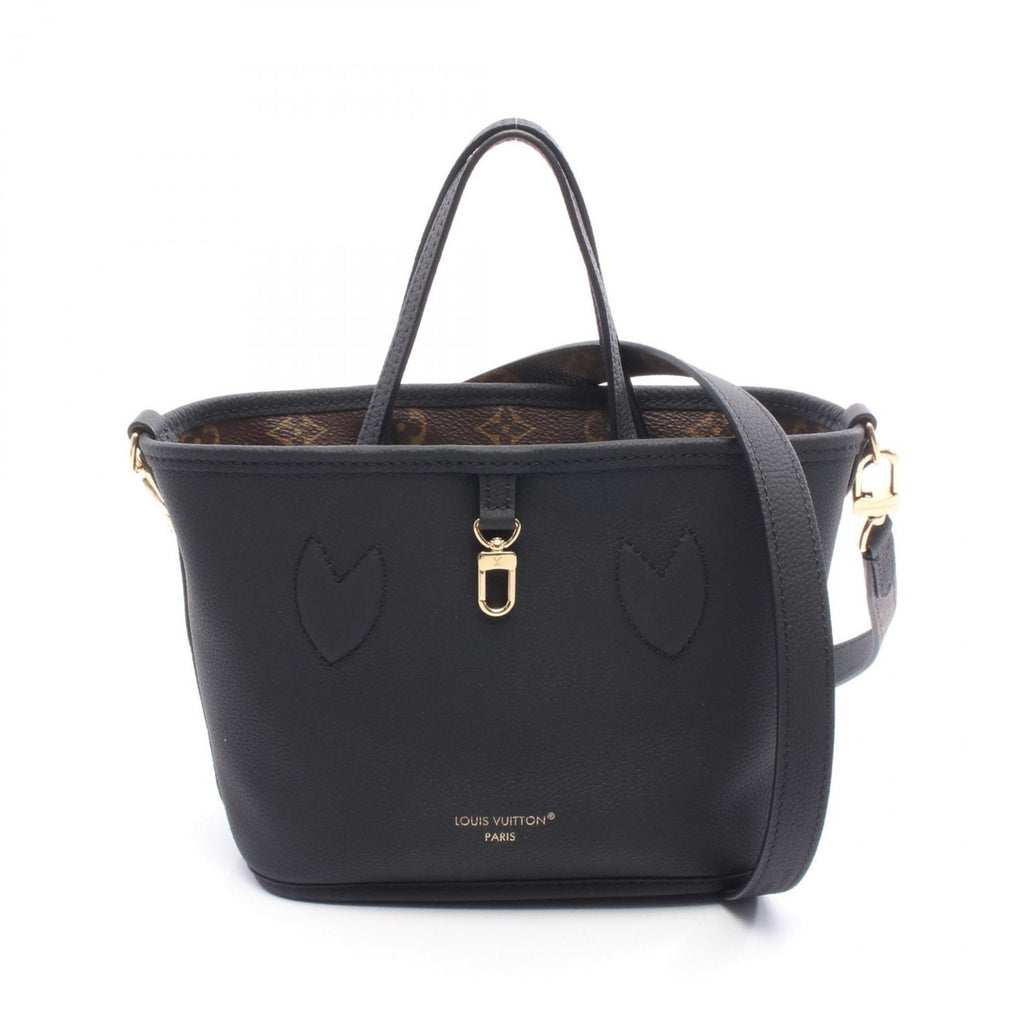 Louis Vuitton Black Brown Coated Canvas Monogram Pvc Leather Tote Bag (Pre-Owned)
