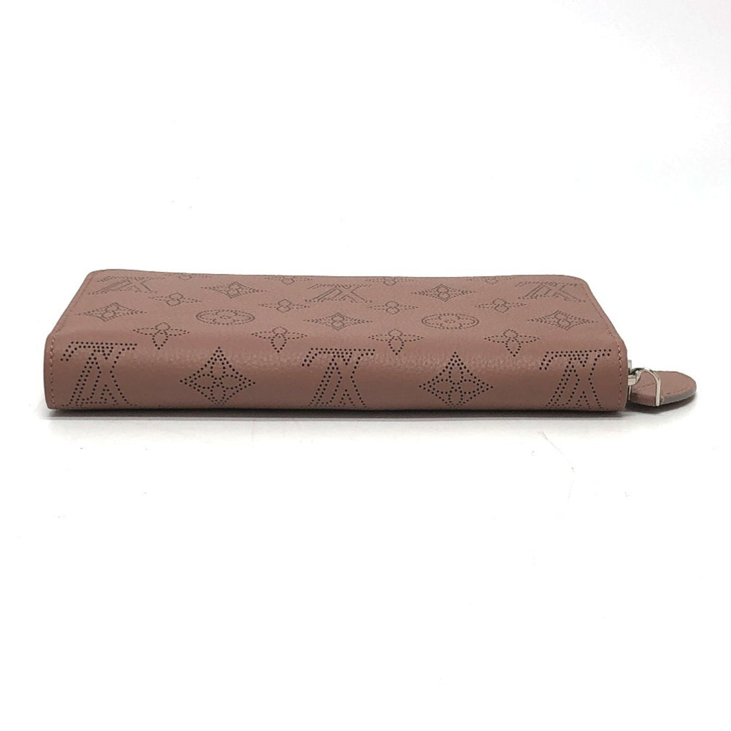 Louis Vuitton Mahina Pink Mahina Leather Long Wallet (Bi-Fold) (Pre-Owned)