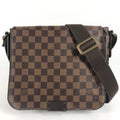 Louis Vuitton Brown Damier Canvas Ebene Damier Canvas Shoulder Bag (Pre-Owned)