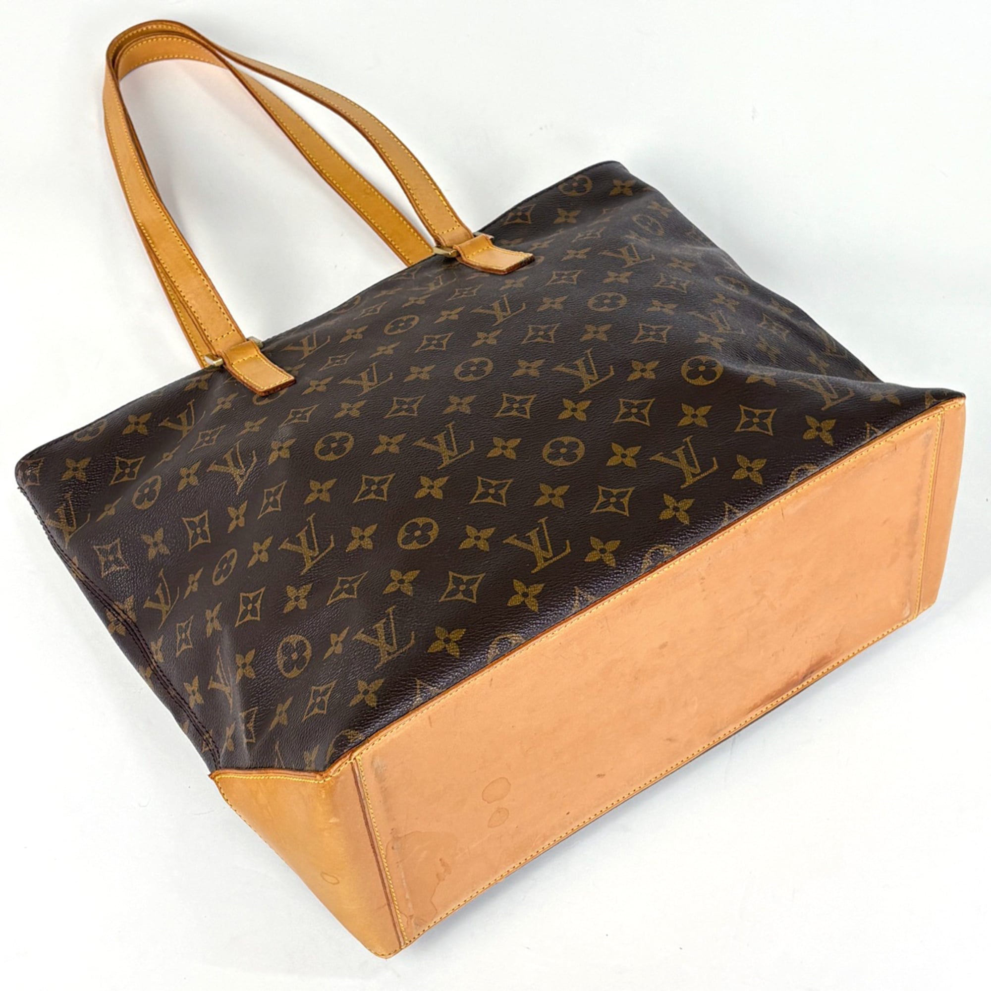 Louis Vuitton Brown Monogram Shoulder Bag Tote Bag (Pre-Owned)