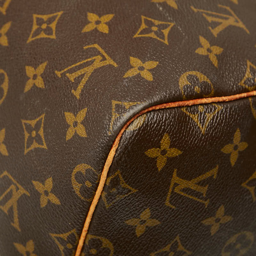 Louis Vuitton Brown Monogram Monogram Boston Bag (Pre-Owned)