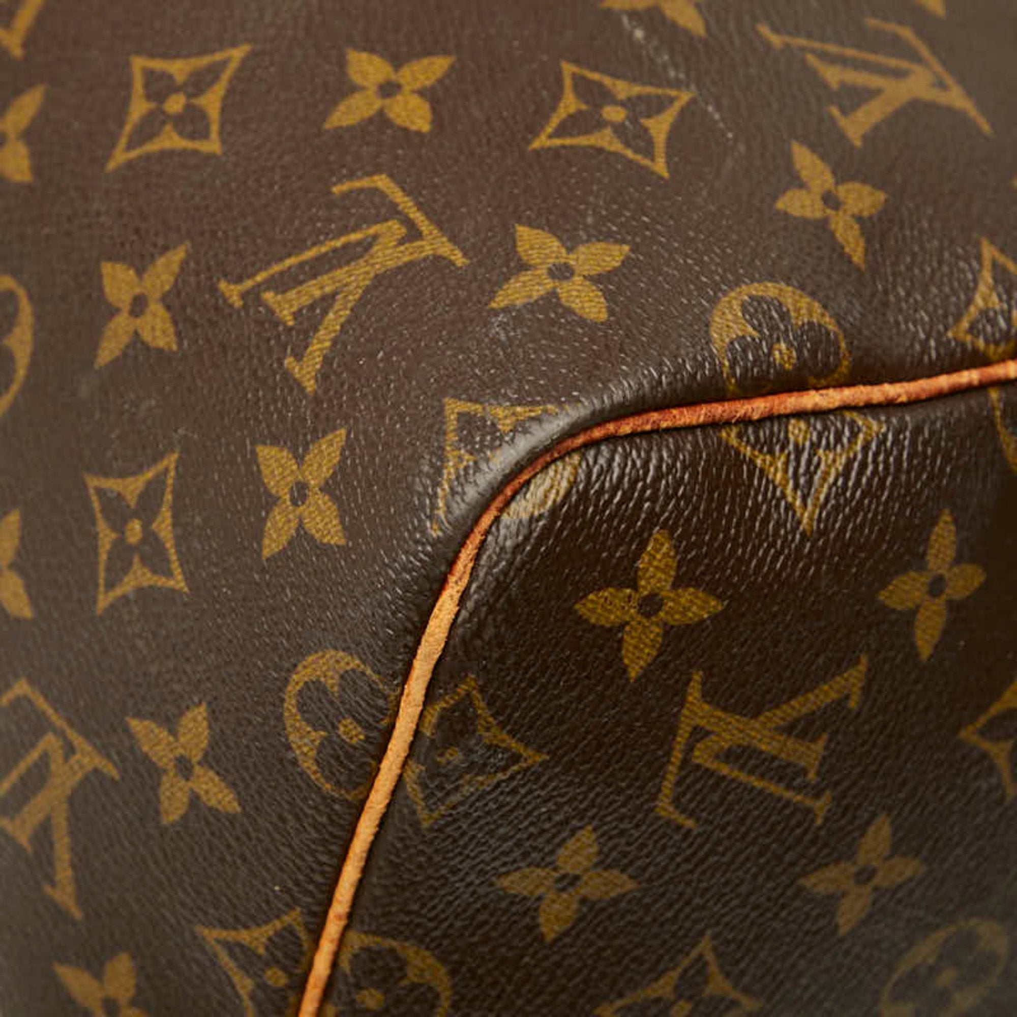 Louis Vuitton Brown Monogram Monogram Boston Bag (Pre-Owned)
