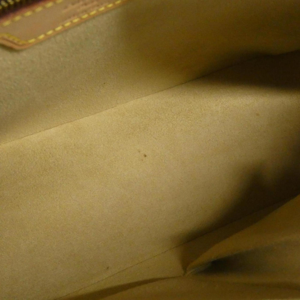 Louis Vuitton Marron Coated Canvas Shoulder Bag (Pre-Owned)