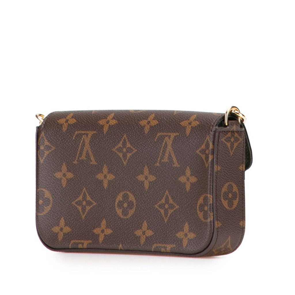 Louis Vuitton Monogram Brown Khaki Monogram Monogram Pochette Pouch Shoulder Bag (Pre-Owned)