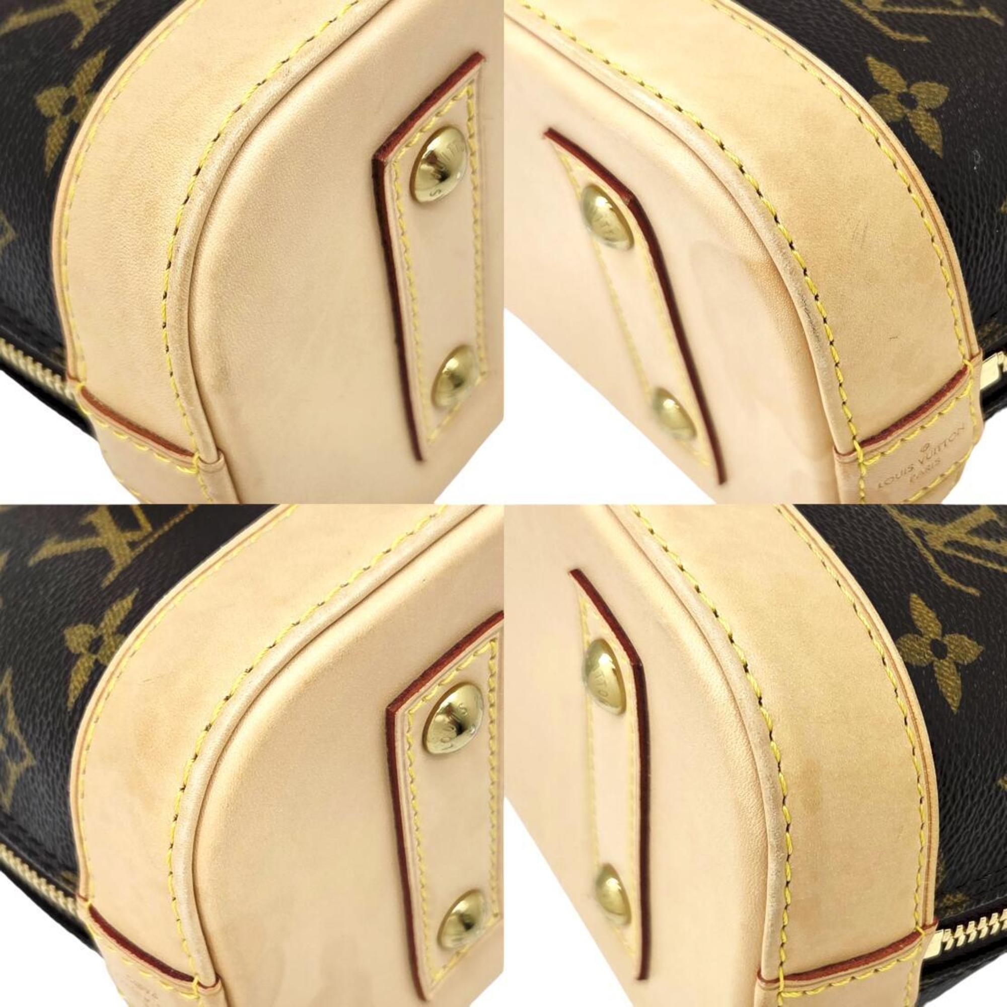 Louis Vuitton Brown Monogram Handbag Shoulder Bag (Pre-Owned)