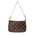 Louis Vuitton Damier Brown Damier Canvas Pochette Pouch (Pre-Owned)