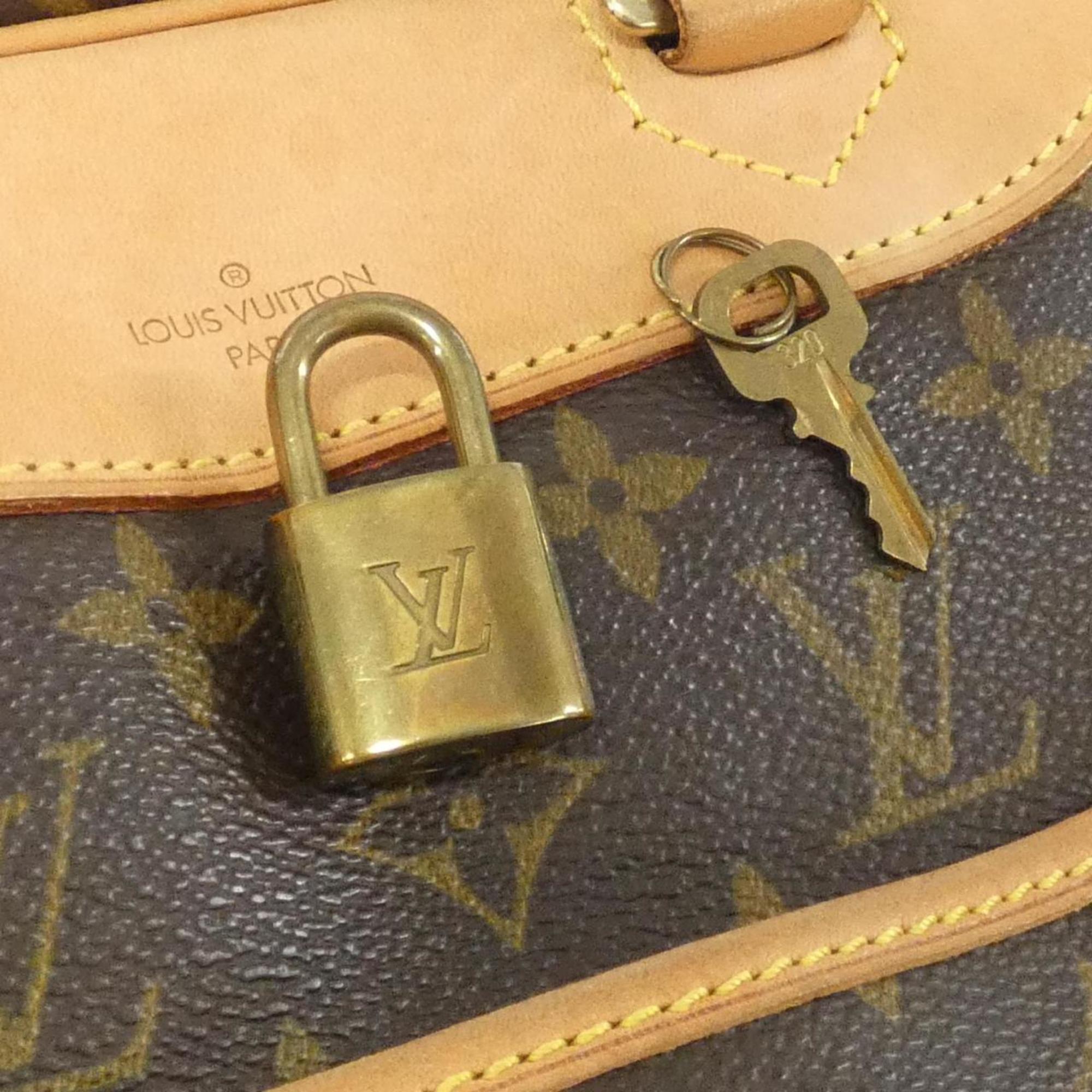 Louis Vuitton Brown Coated Canvas Handbag (Pre-Owned)
