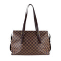 Louis Vuitton Brown Ebene Damier Canvas Shoulder Bag (Pre-Owned)