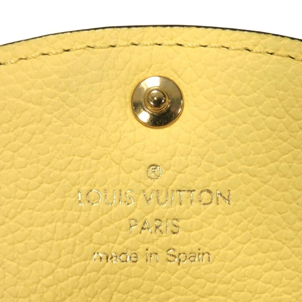 Louis Vuitton Jaune Monogram Yellow Monogram Empreinte Leather Wallet (Bi-Fold) (Pre-Owned)