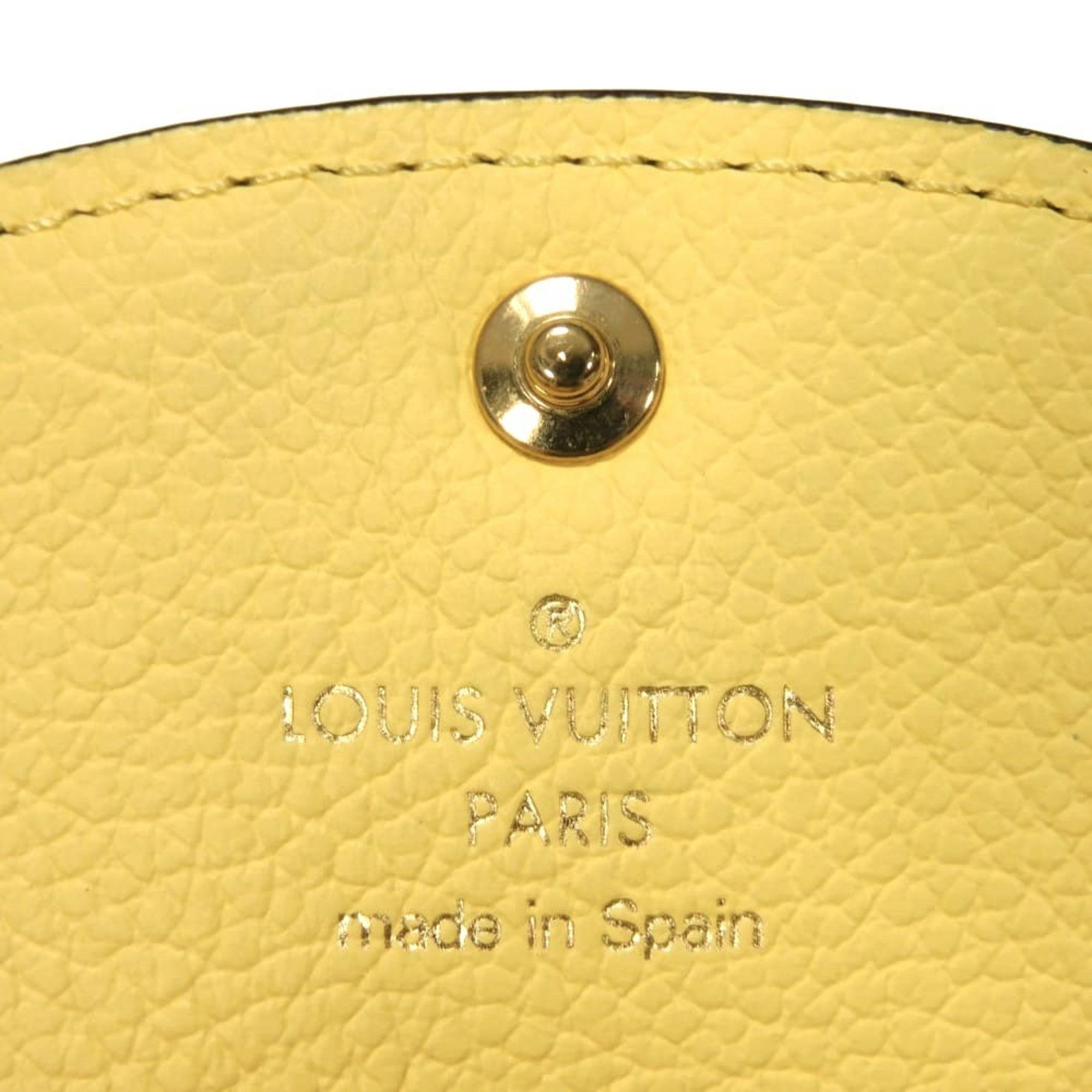 Louis Vuitton Jaune Monogram Yellow Monogram Empreinte Leather Wallet (Bi-Fold) (Pre-Owned)
