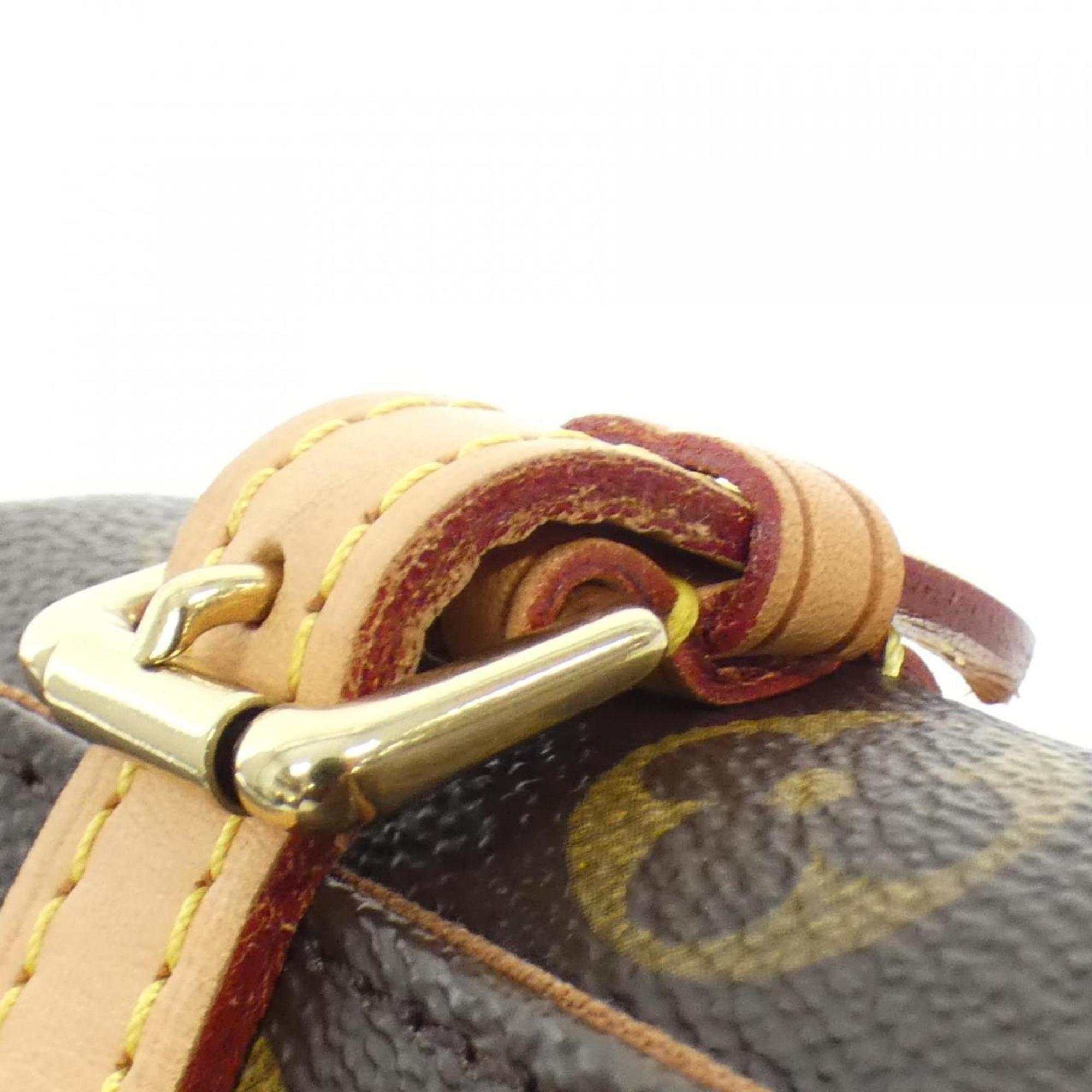 Louis Vuitton Marron Coated Canvas Fanny Pack Pochette (Pre-Owned)
