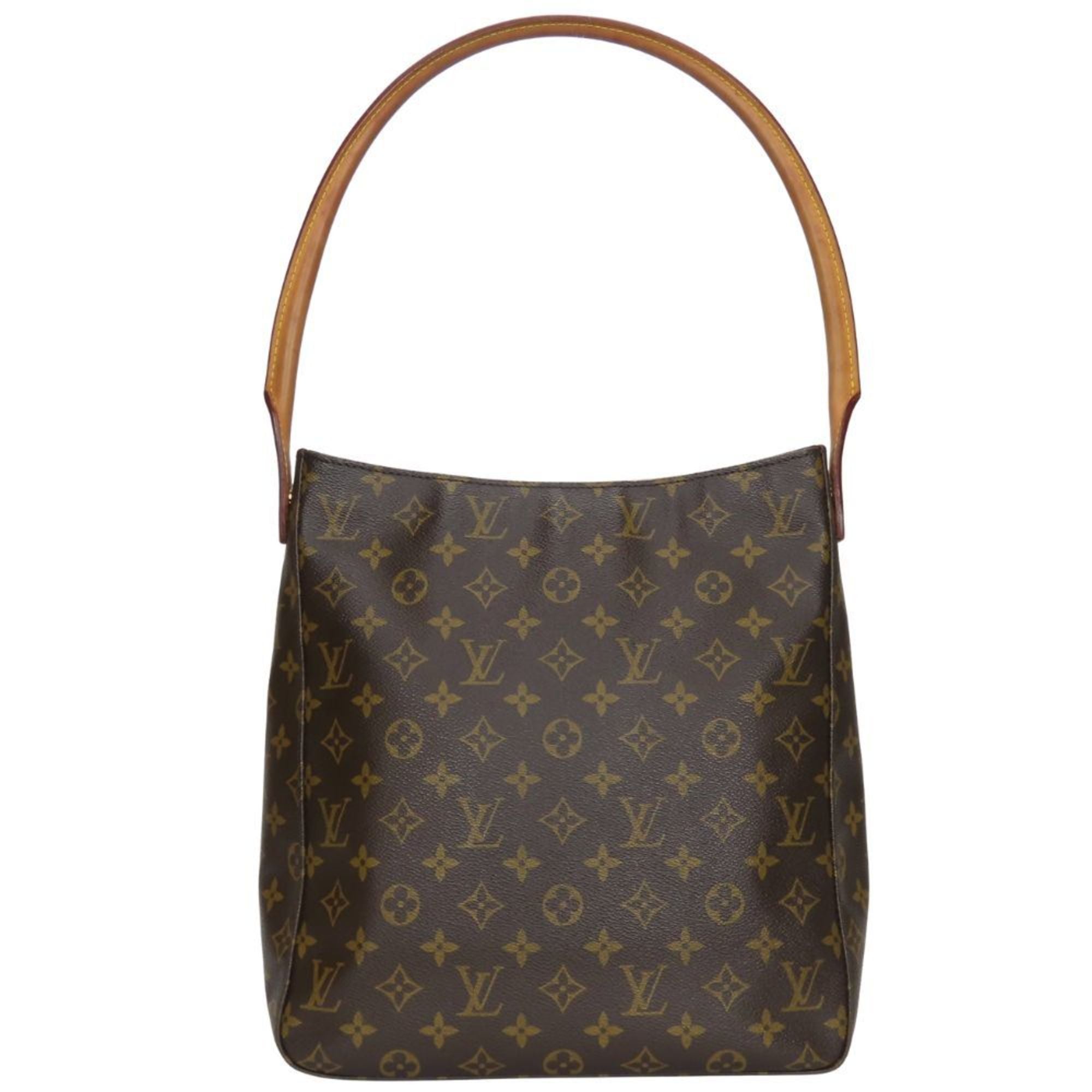Louis Vuitton Monogram Brown Monogram Leather Shoulder Bag (Pre-Owned)
