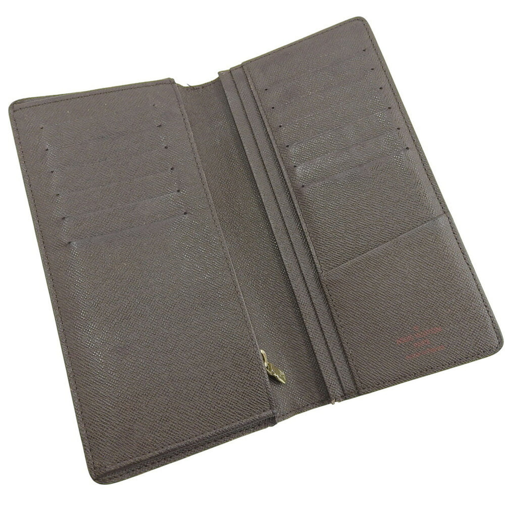 Louis Vuitton Ebene Pvc Long Wallet (Bi-Fold) (Pre-Owned)