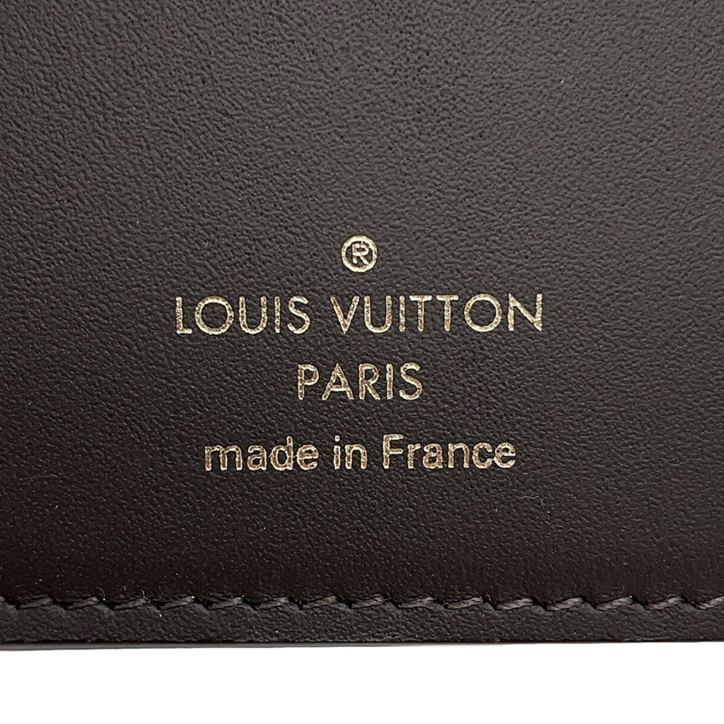 Louis Vuitton Galle Leather Wallet (Tri-Fold) (Pre-Owned)
