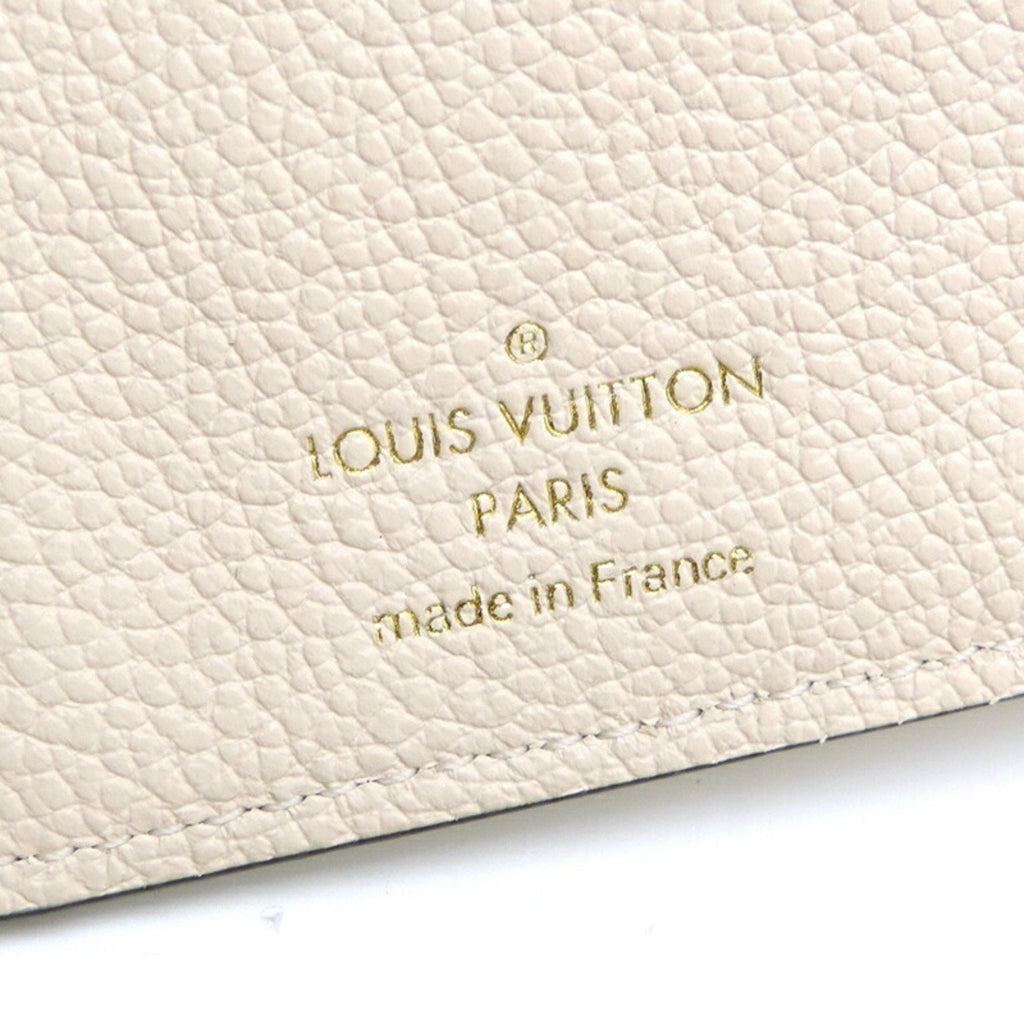 Louis Vuitton White Monogram Empreinte Wallet (Tri-Fold) (Pre-Owned)