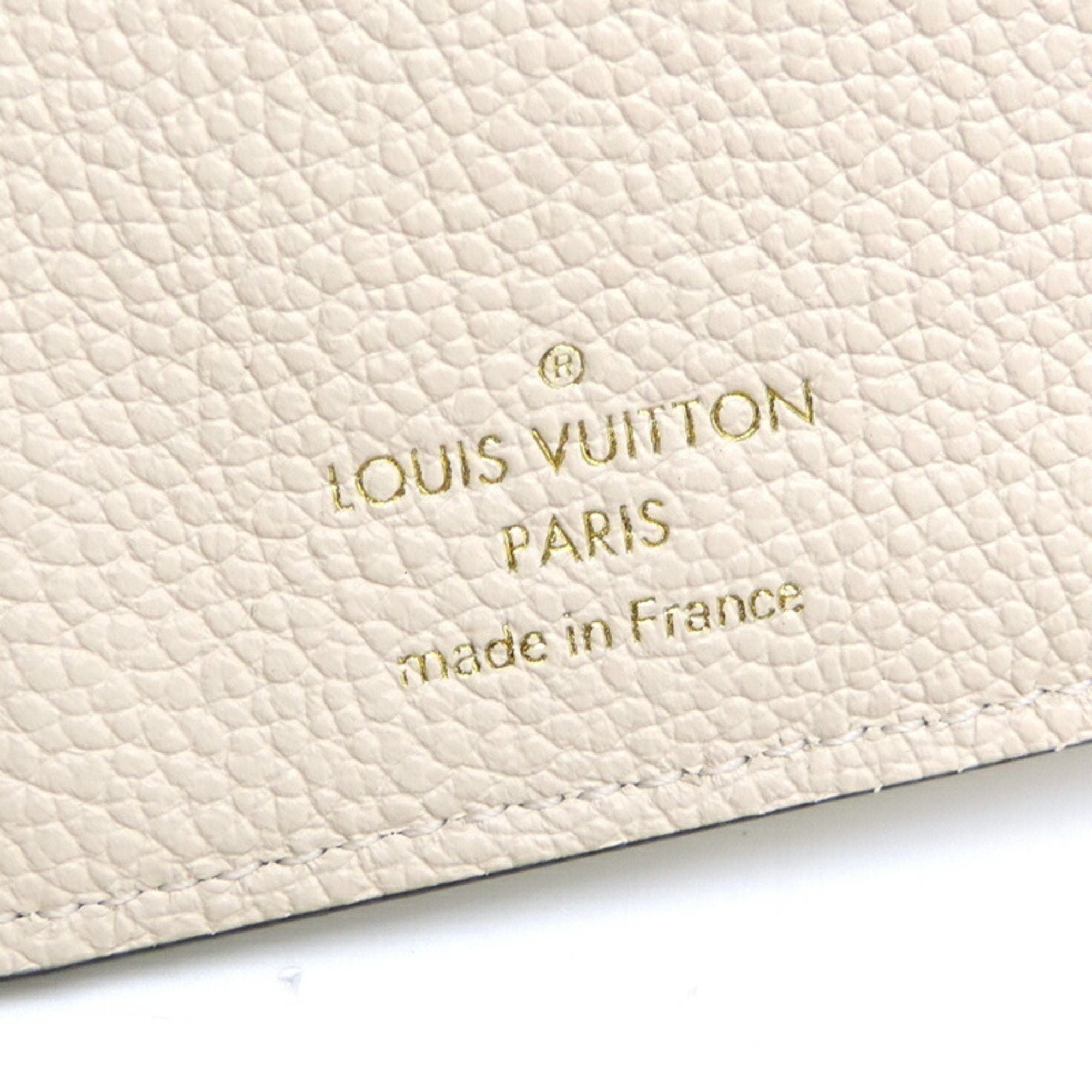 Louis Vuitton White Monogram Empreinte Wallet (Tri-Fold) (Pre-Owned)