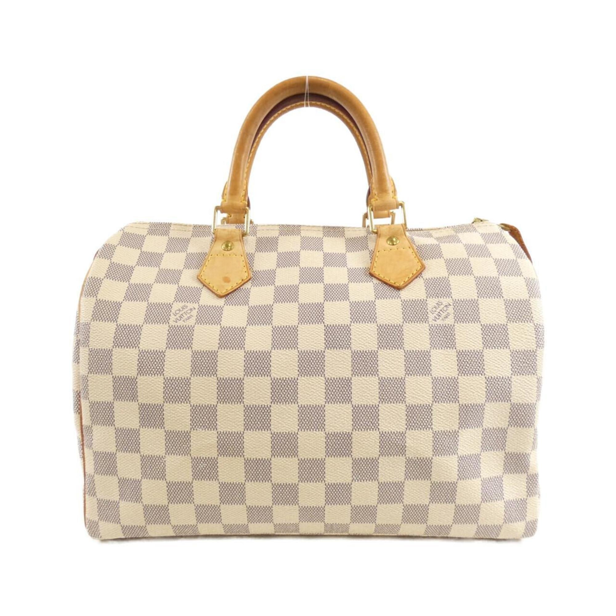 Louis Vuitton Azur Damier Azur Damier Azur Boston Bag Handbag (Pre-Owned)