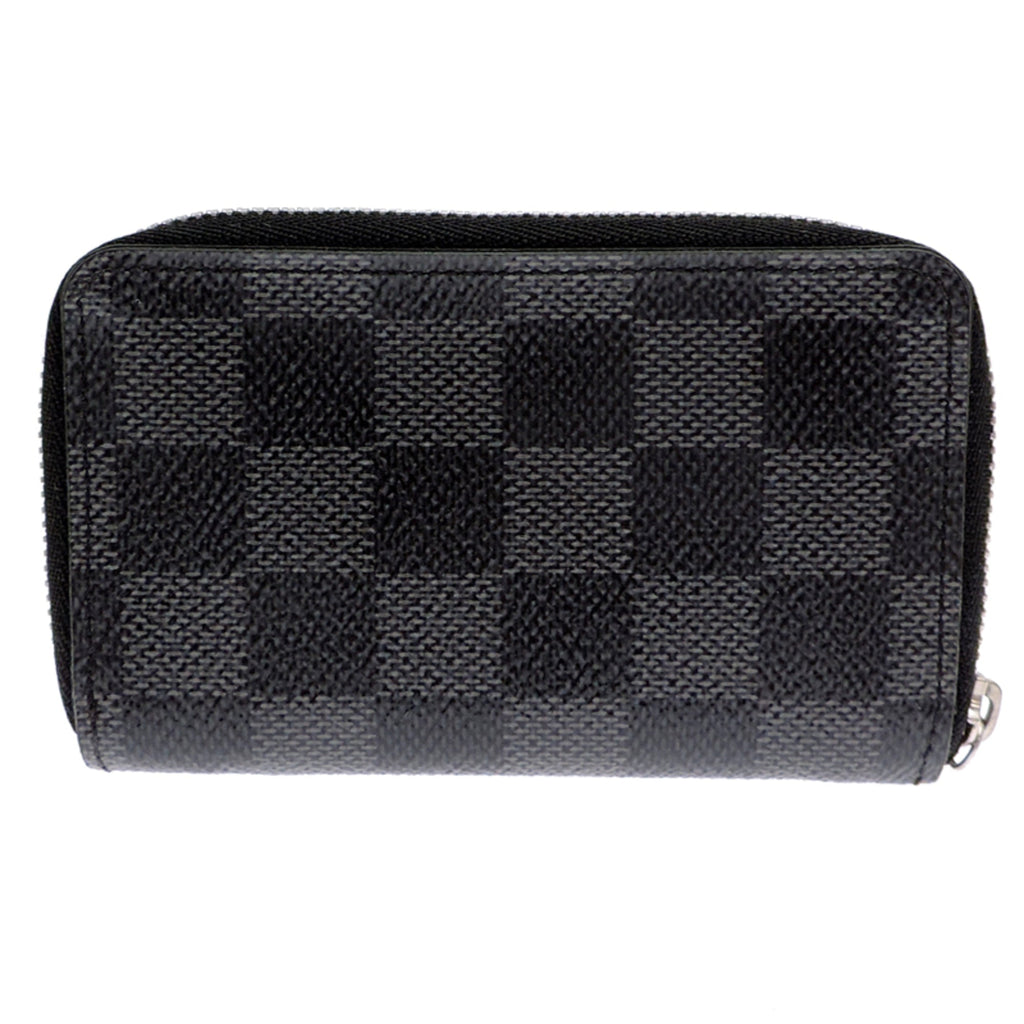 Louis Vuitton Damier Graphite Black Damier Graphite Coin Purse/Coin Case (Pre-Owned)
