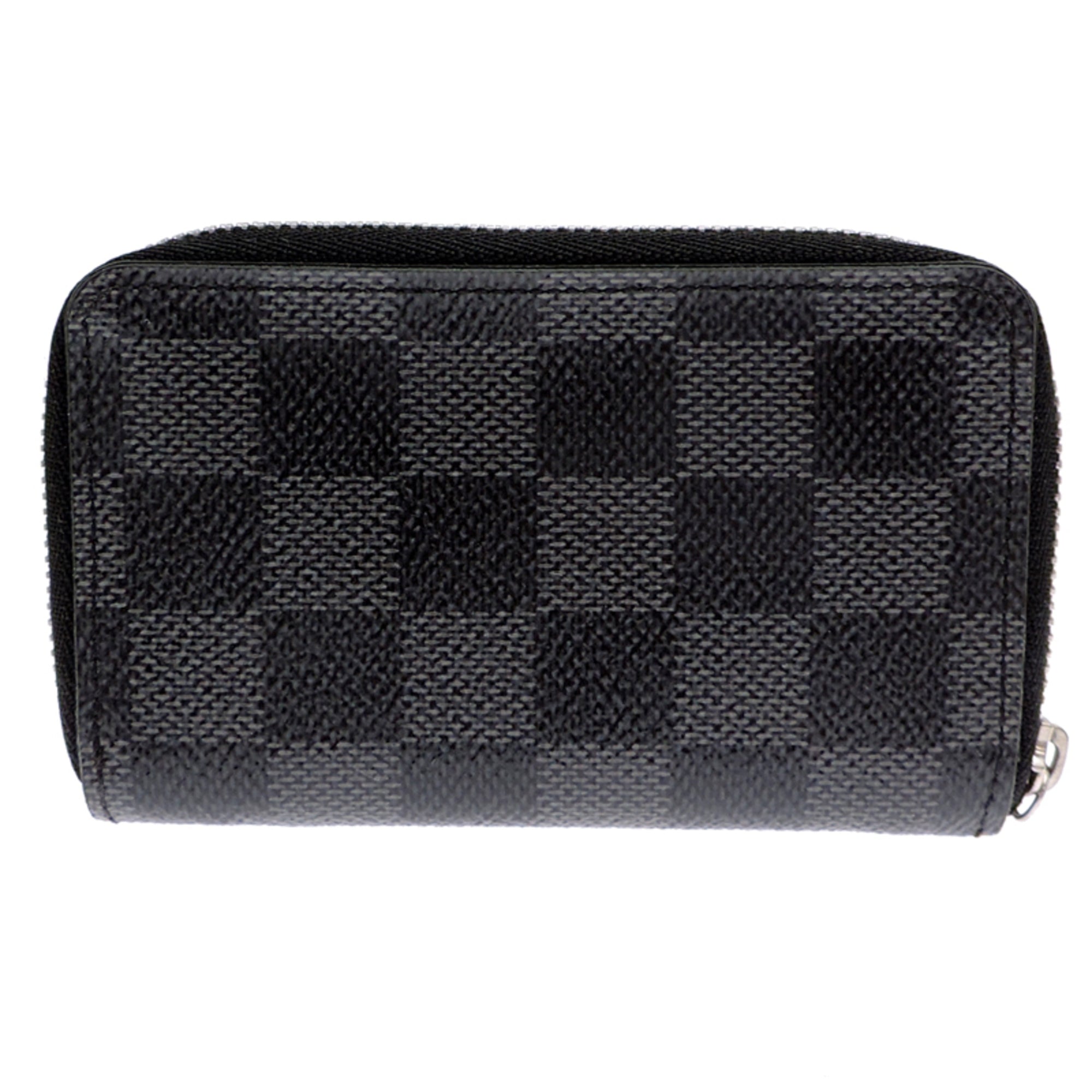 Louis Vuitton Damier Graphite Black Damier Graphite Coin Purse/Coin Case (Pre-Owned)