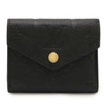 Louis Vuitton Black Noir Monogram Empreinte Leather Wallet (Tri-Fold) (Pre-Owned)