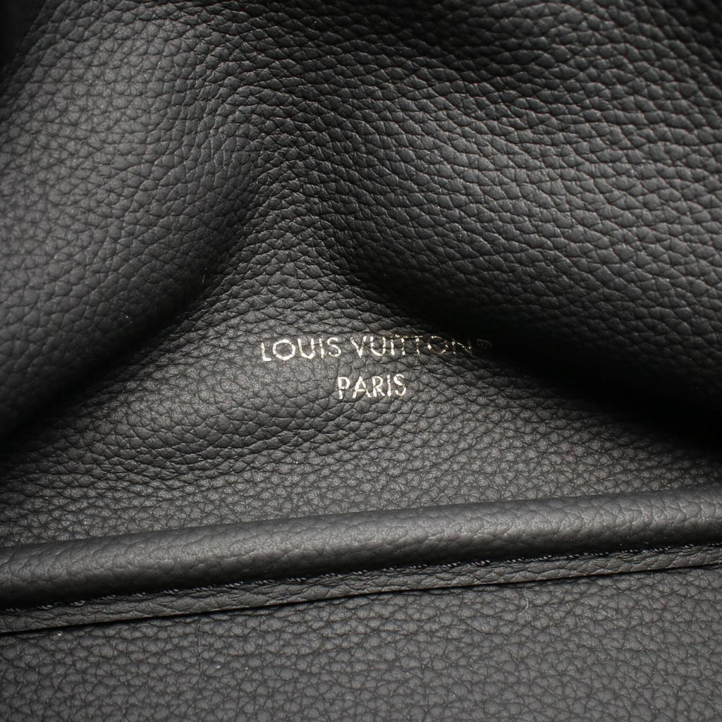 Louis Vuitton Black Brown Coated Canvas Monogram Pvc Leather Tote Bag (Pre-Owned)