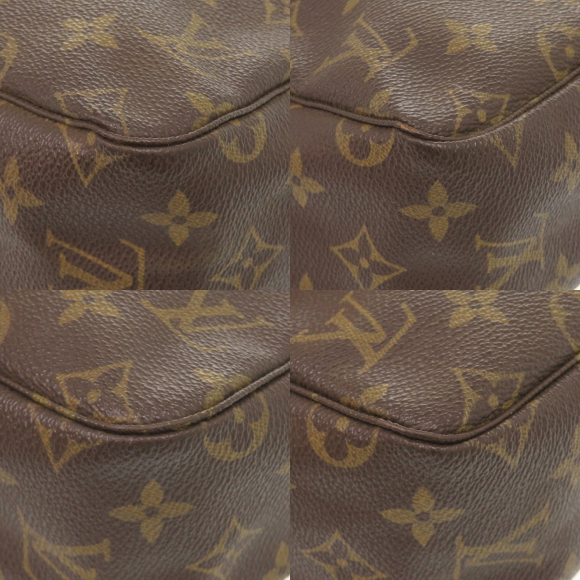 Louis Vuitton Brown Monogram Clutch Bag (Pre-Owned)