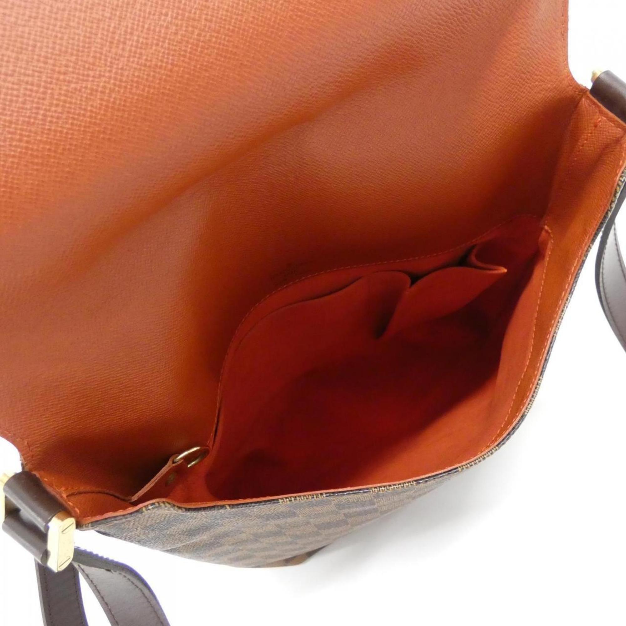 Louis Vuitton Ebene Coated Canvas Shoulder Bag (Pre-Owned)