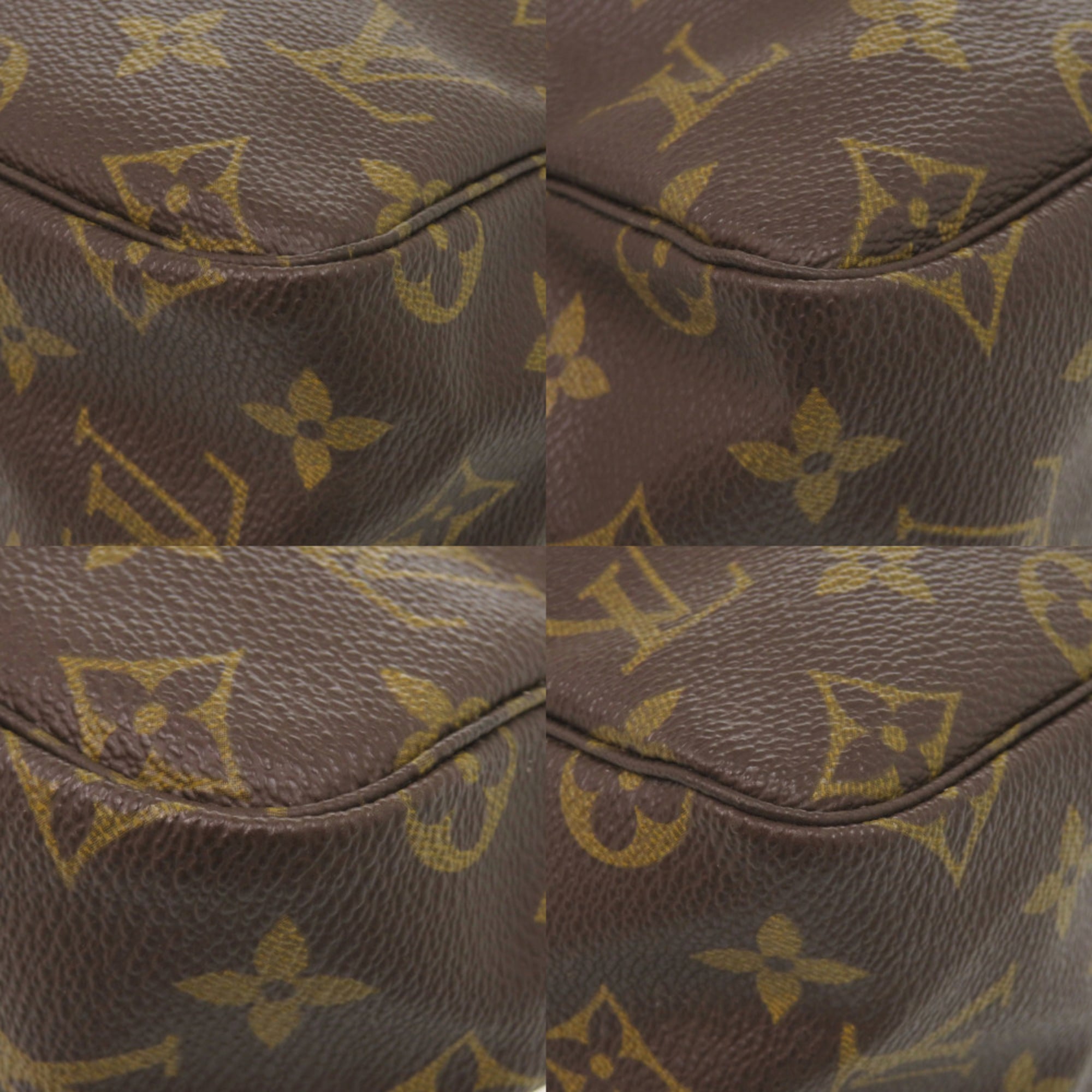 Louis Vuitton Brown Monogram Clutch Bag (Pre-Owned)