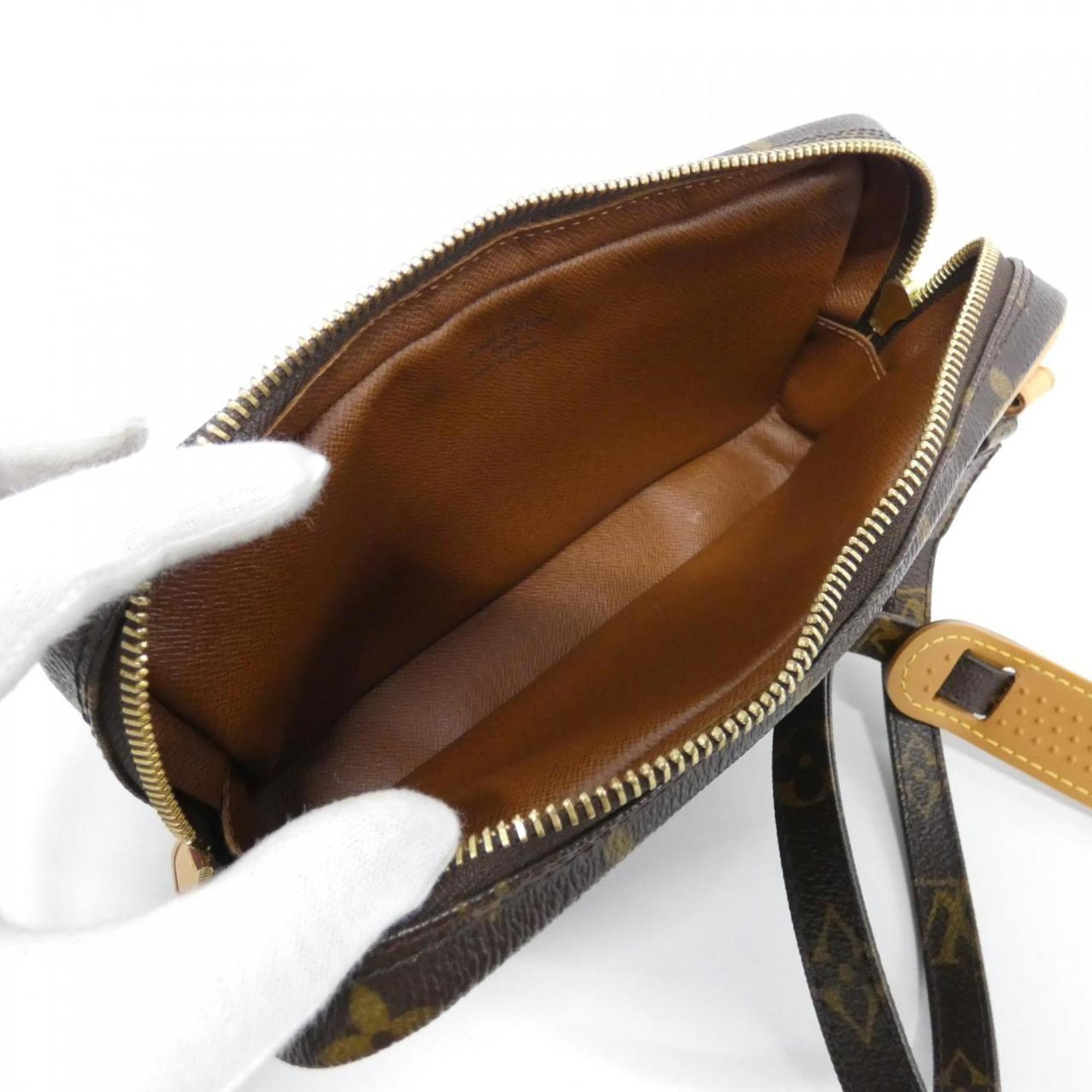 Louis Vuitton Brown Coated Canvas Shoulder Bag (Pre-Owned)