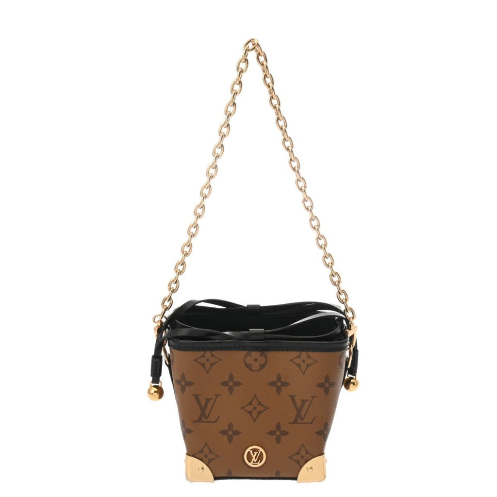 Louis Vuitton Brown Monogram Canvas Shoulder Bag (Pre-Owned)