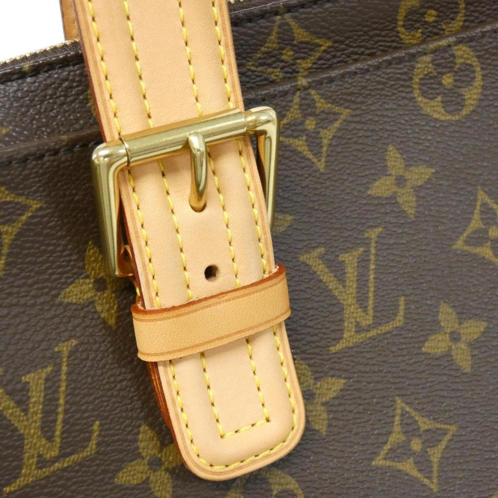 Louis Vuitton Marron Coated Canvas Handbag (Pre-Owned)