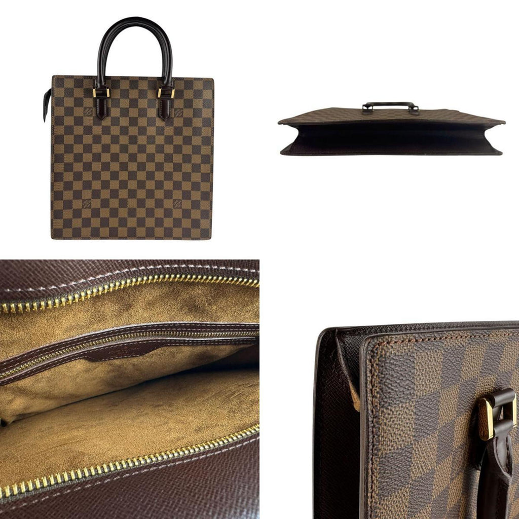 Louis Vuitton Ebene Damier Canvas Handbag (Pre-Owned)
