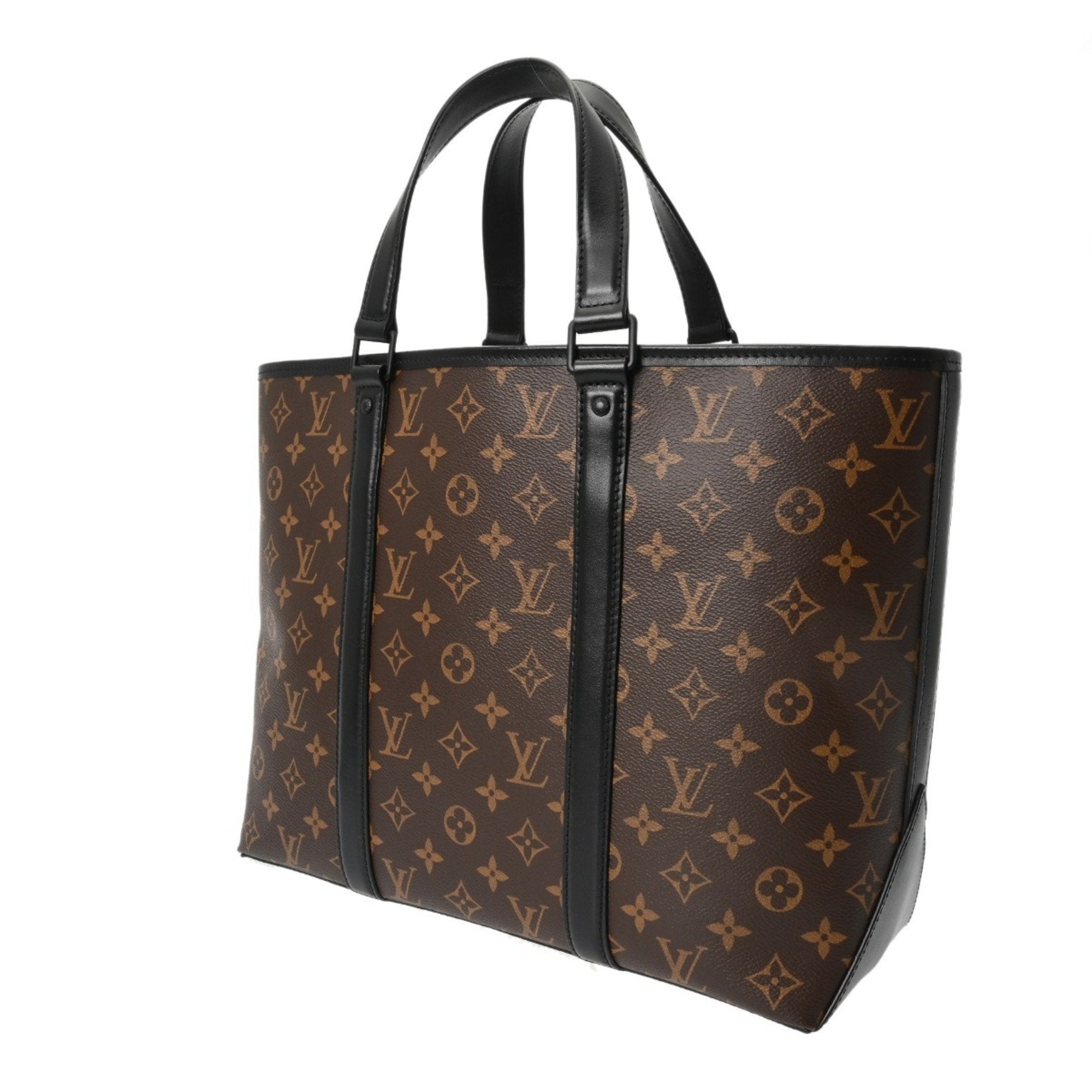 Louis Vuitton Monogram Macassar Brown Monogram Macassar Noir Tote Bag (Pre-Owned)