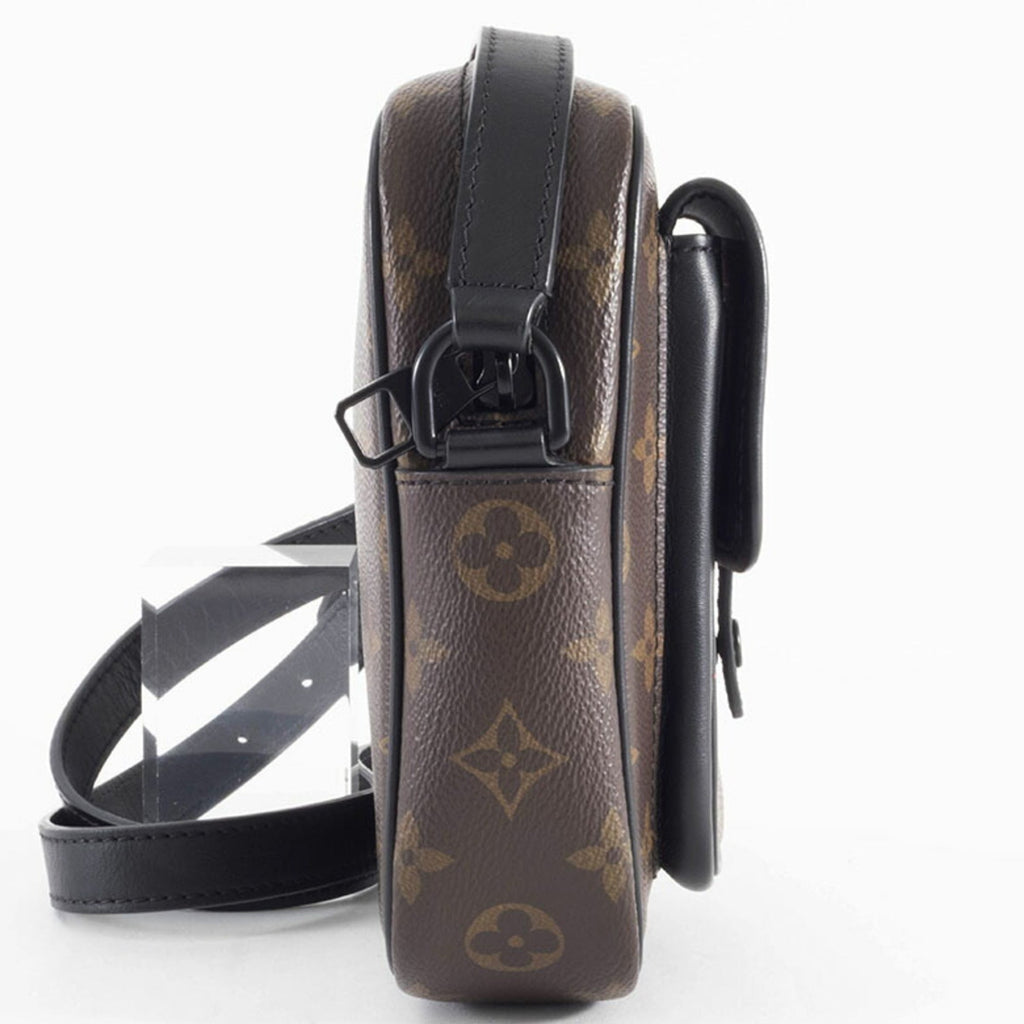 Louis Vuitton Monogram Macassar Dark Brown Shoulder Bag (Pre-Owned)