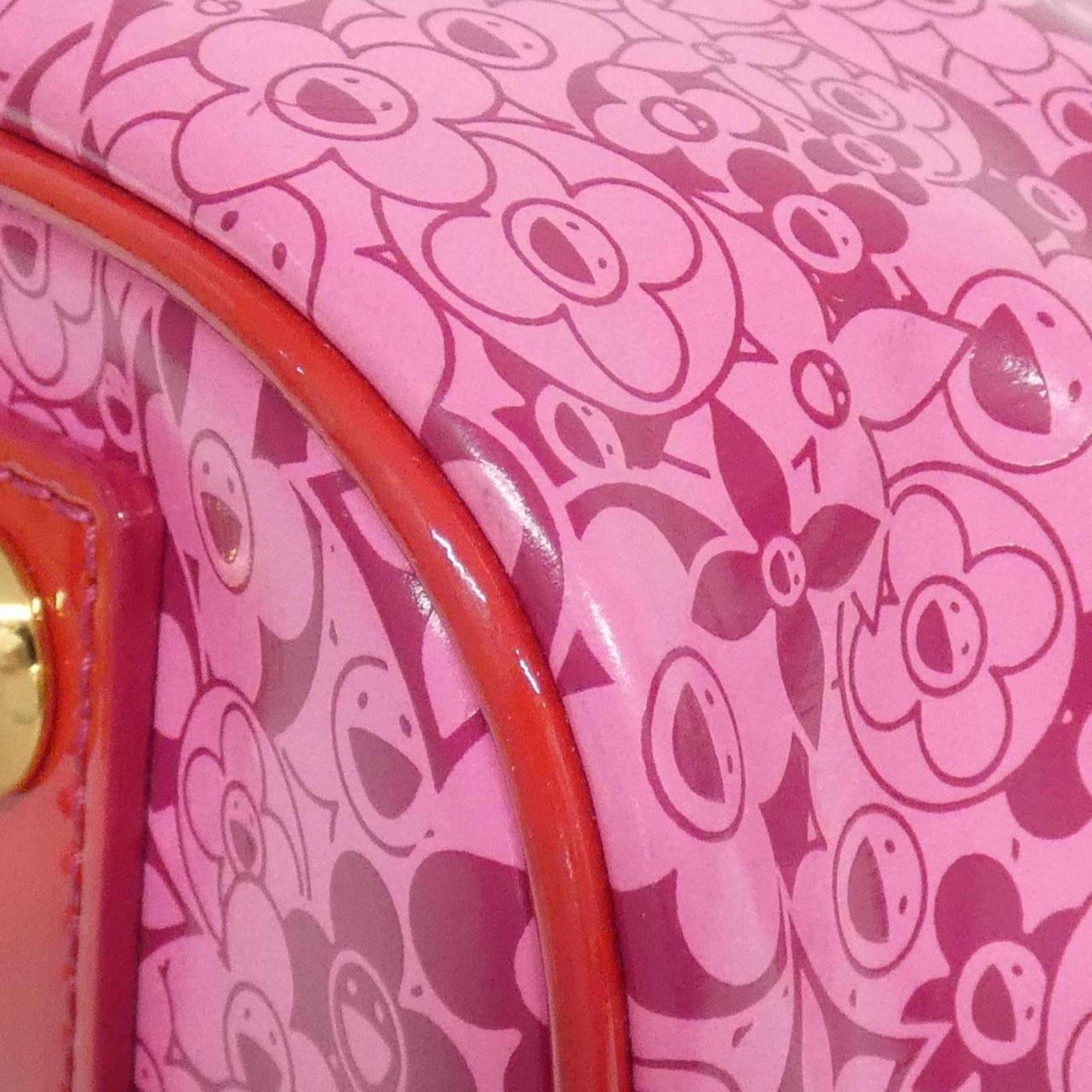 Louis Vuitton Pink Rose Pvc Handbag (Pre-Owned)