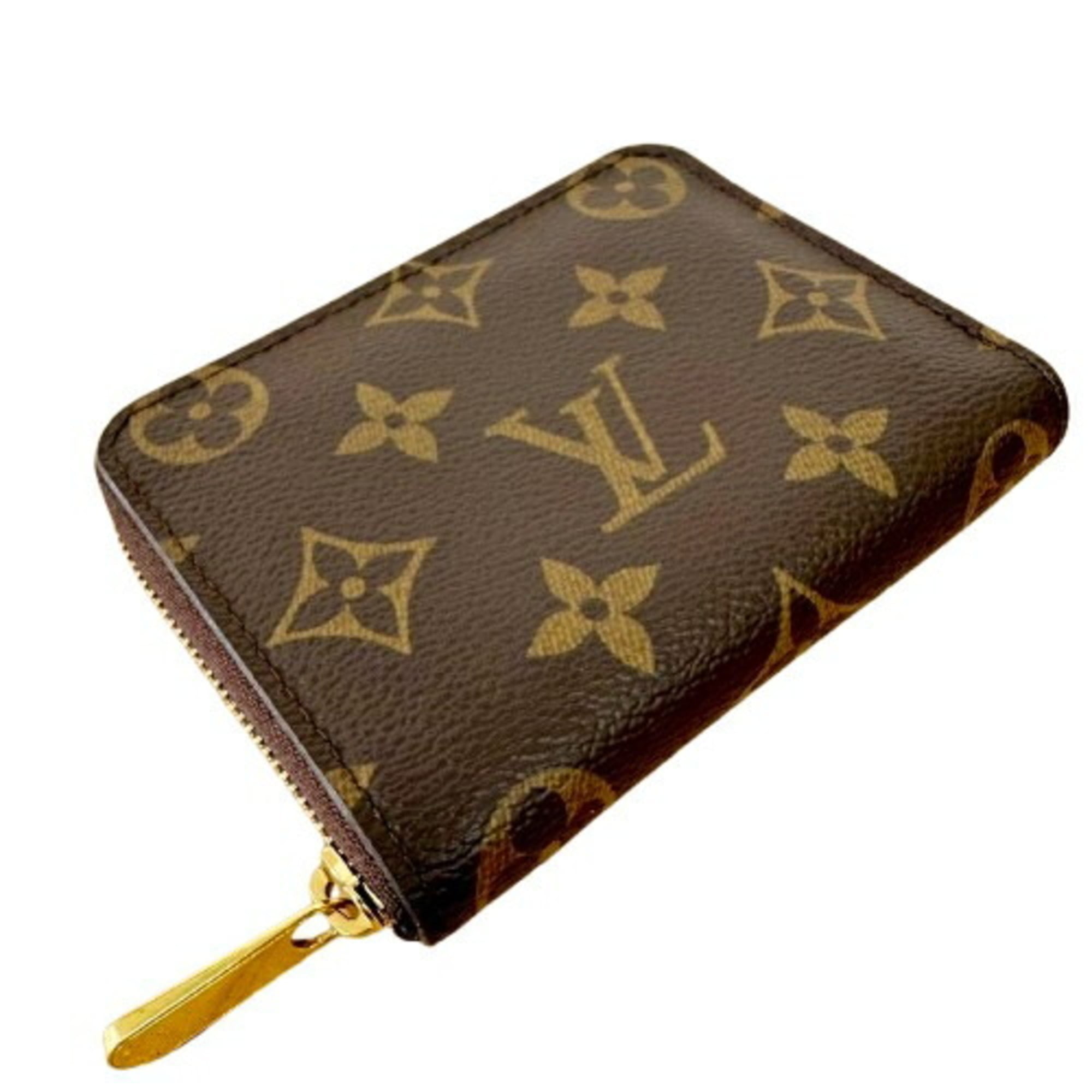 Louis Vuitton Brown Monogram Monogram Leather Coin Purse/Coin Case (Pre-Owned)