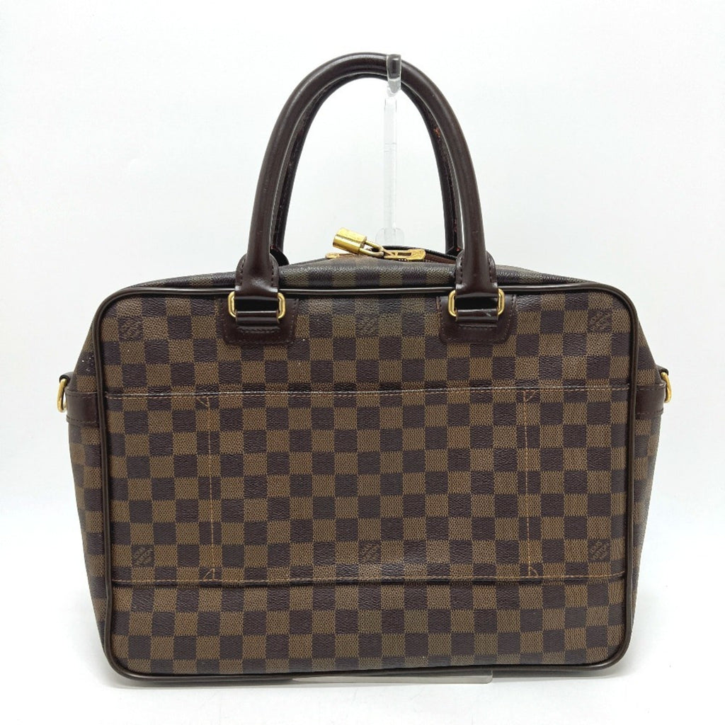 Louis Vuitton Brown Damier Canvas Ebene Damier Canvas Briefcase Handbag (Pre-Owned)
