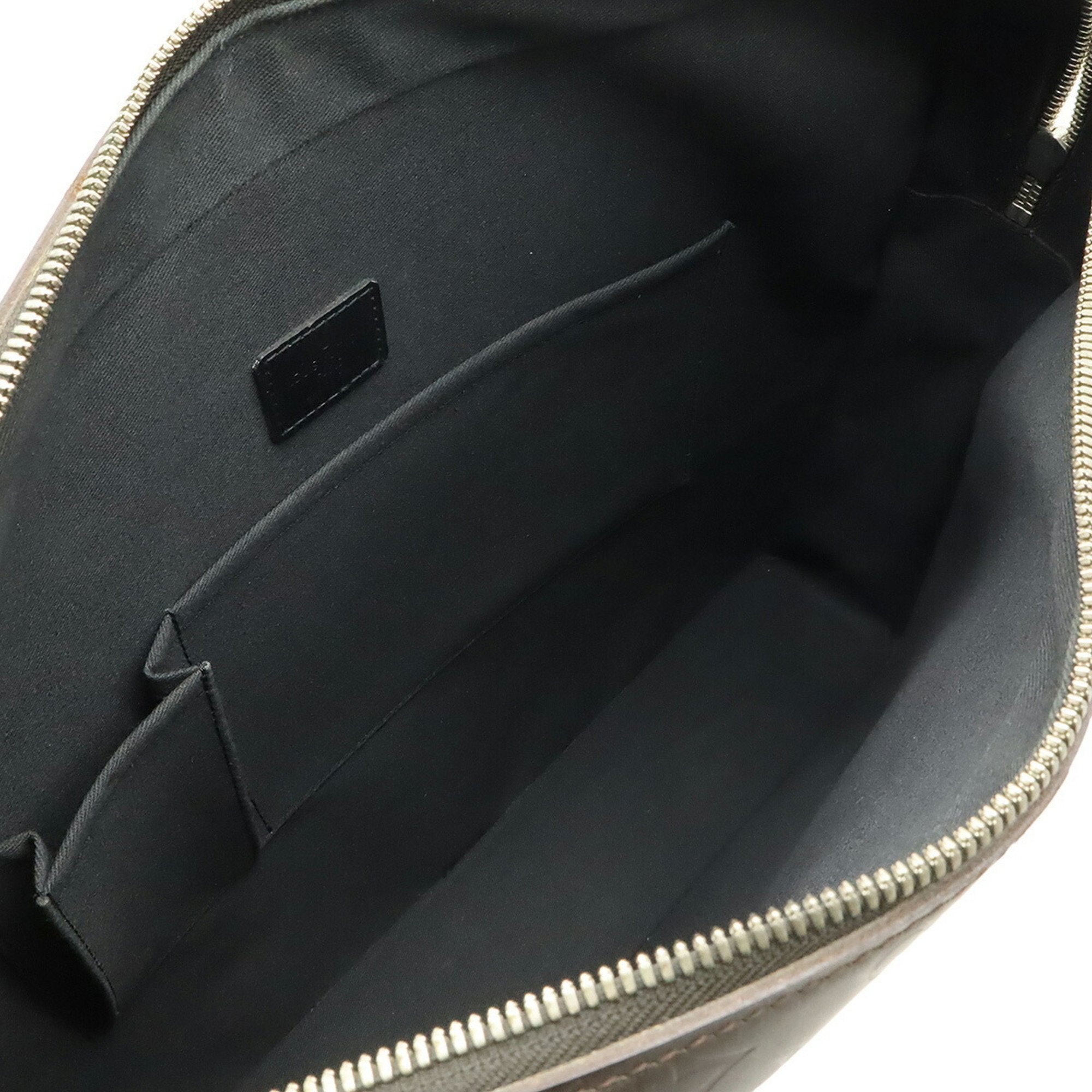 Louis Vuitton Brown Coffee Dark Brown Leather Shoulder Bag (Pre-Owned)