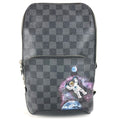 Louis Vuitton Black Damier Graphite Canvas Shoulder Bag Sling Bag (Pre-Owned)